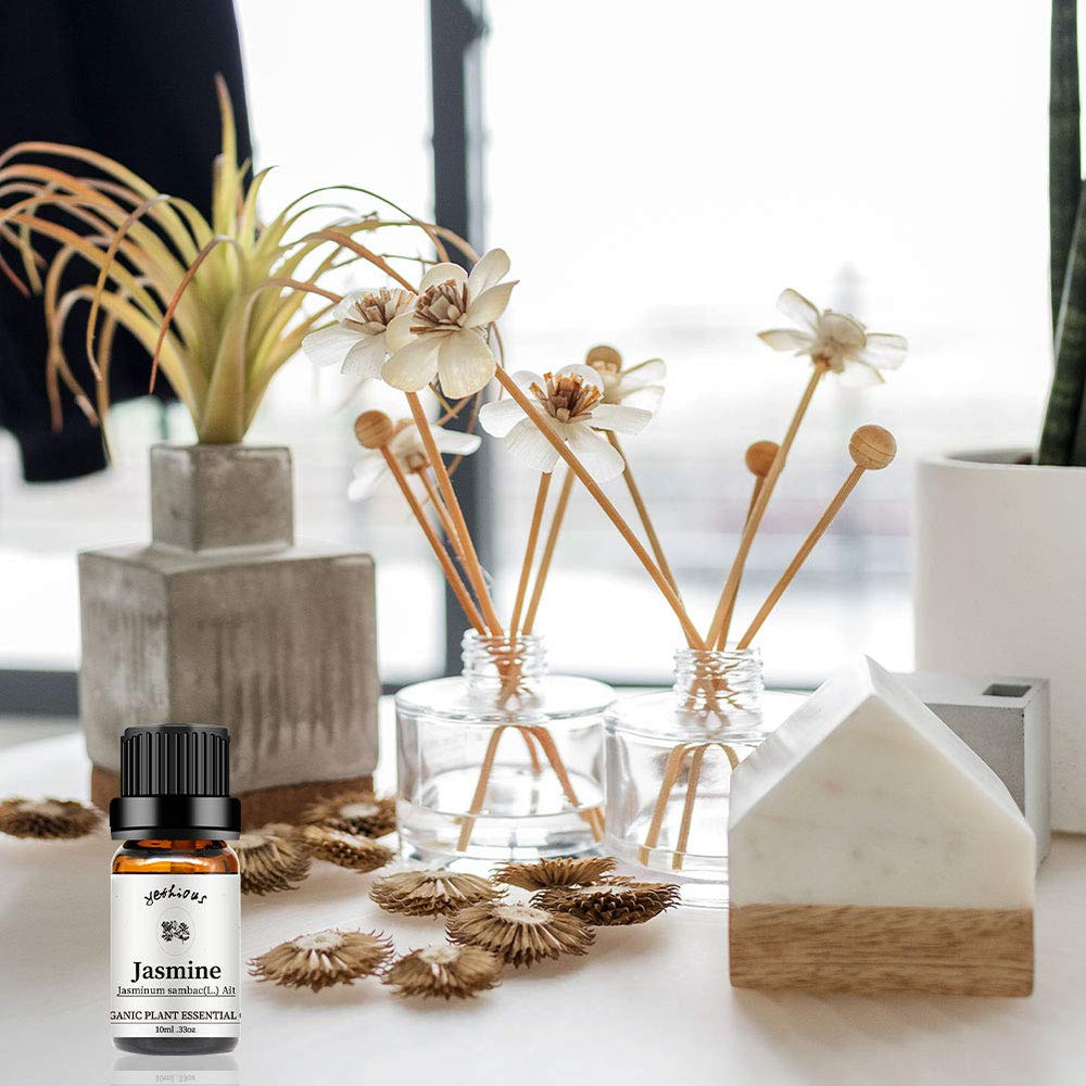 Yethious Jasmine Oil for Massage offers a fragrant, soothing touch when diluted.
