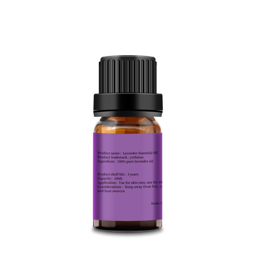 Yethious Lavender Oil packaging highlights gift-ready premium quality.