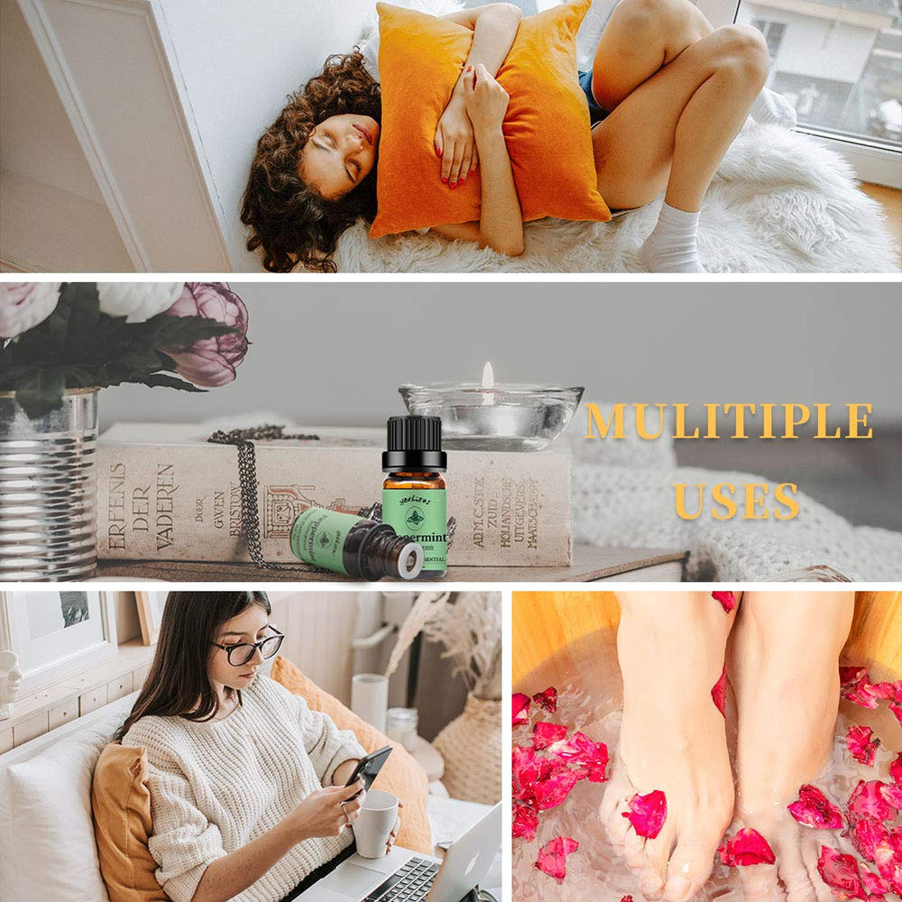 Yethious peppermint oil for air freshening in living spaces