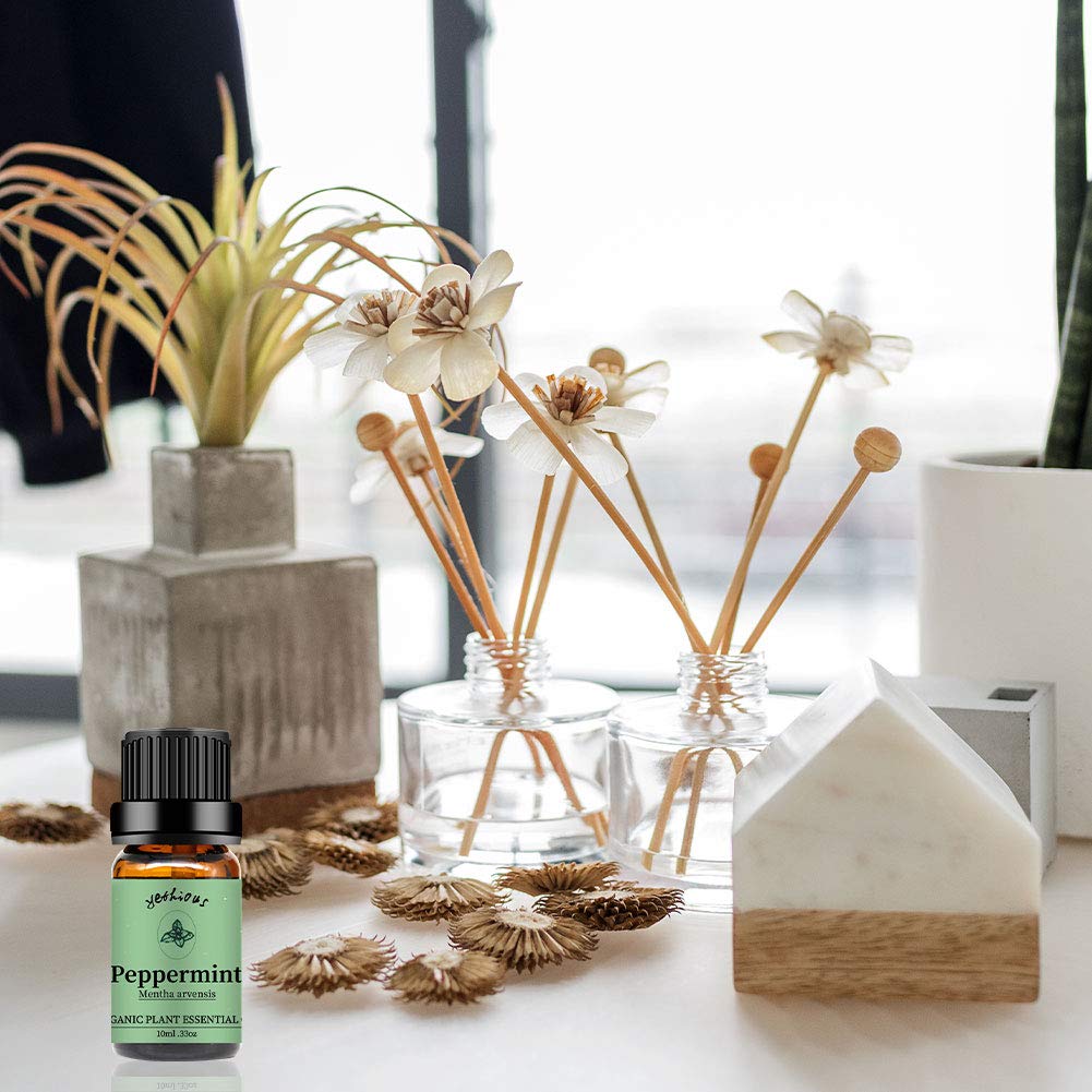 Bath or spa routines with Yethious peppermint oil elevate senses