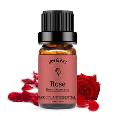 Yethious Rose Essential Oil bottle displaying pure rose aroma for diffusers