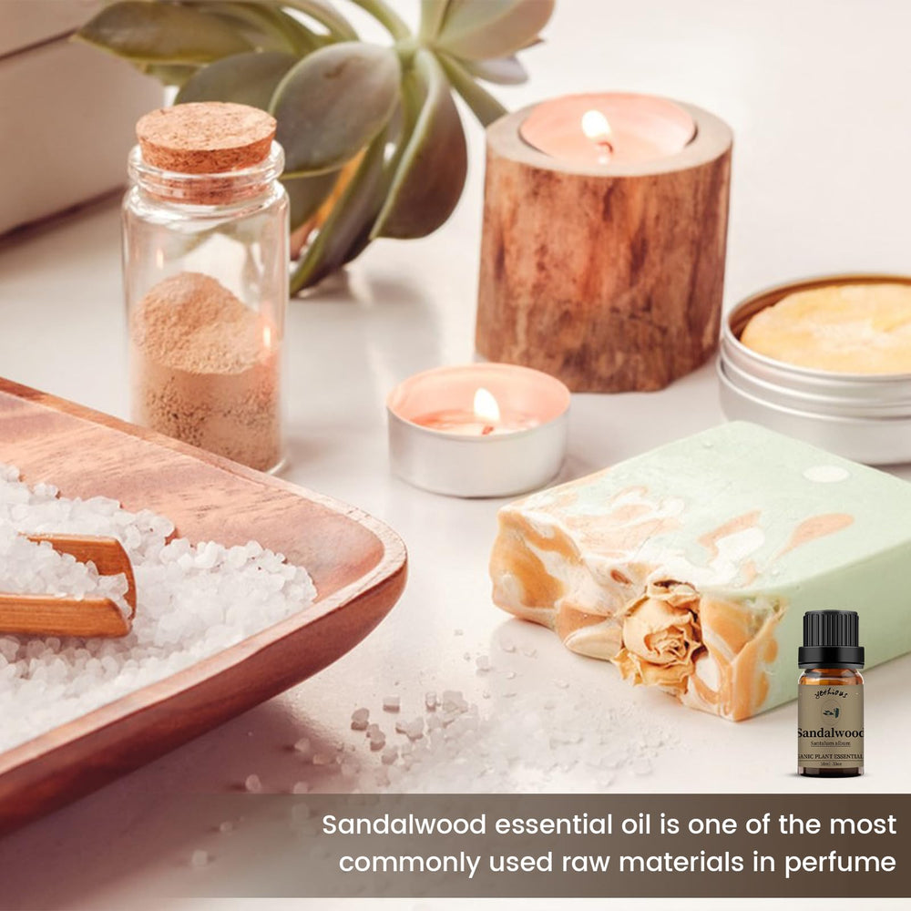 Yethious sandalwood oil for skin and hair care rituals