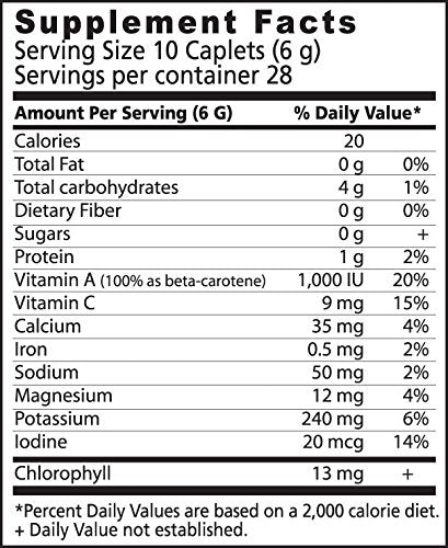 Bottle of Dr. Hagiwara's BarleyGreen Premium with Kelp on a kitchen counter for daily nourishment.