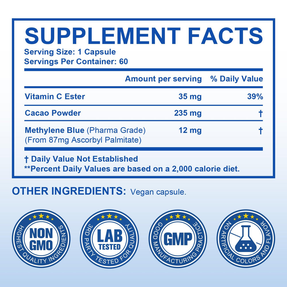 YHFGTTIO Vitamin C ester bottle highlighting enhanced absorption for antioxidant support.