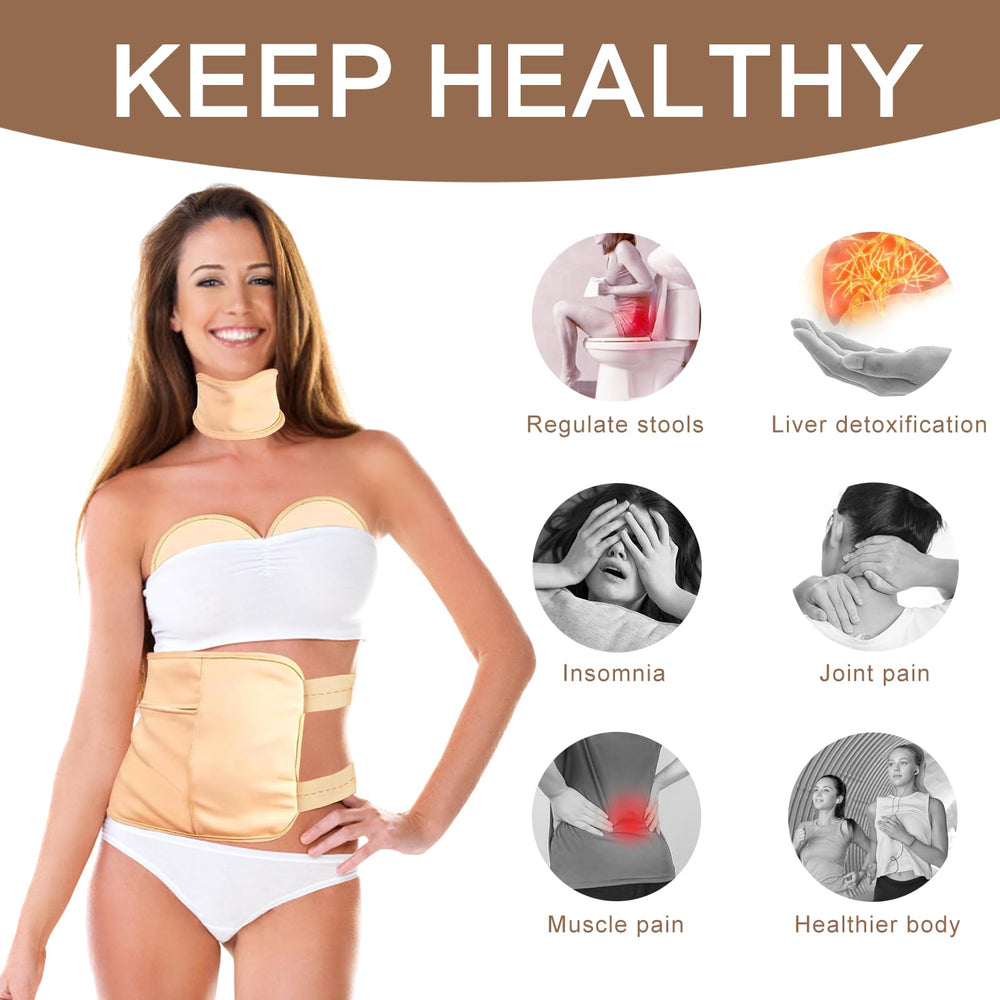 YHOVID adjustable elastic straps fit various body sizes for secure wear