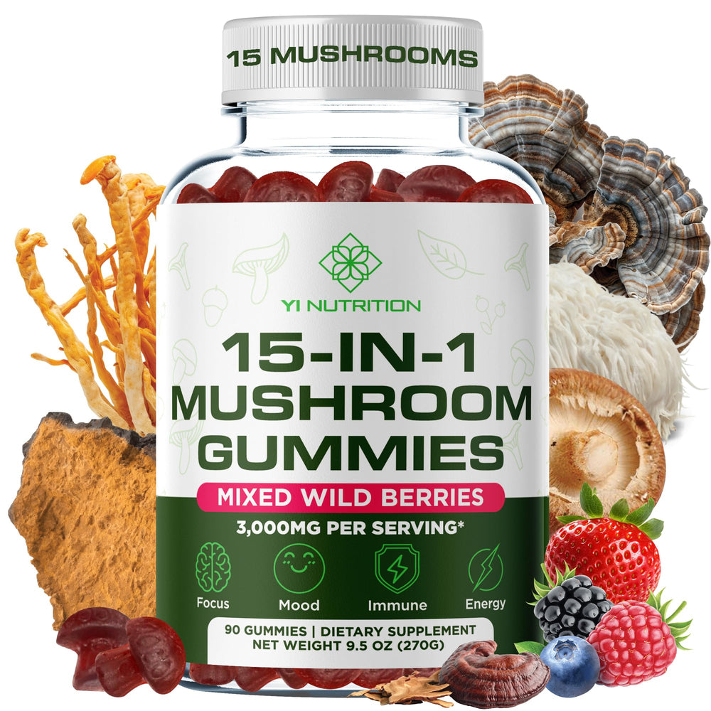 Yi Nutrition gummies in daily-use setup for convenient routine