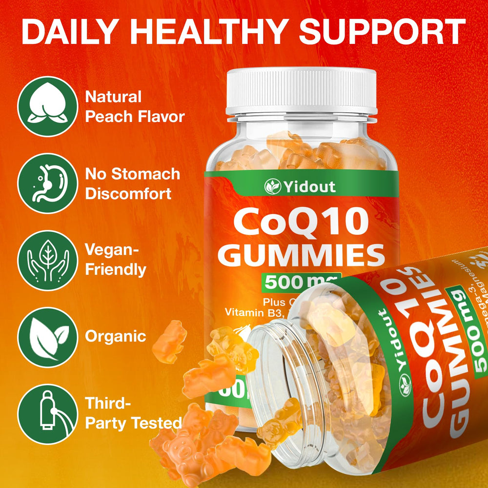 Close-up of omega-3 and mineral-enhanced gummies highlights balanced daily energy.
