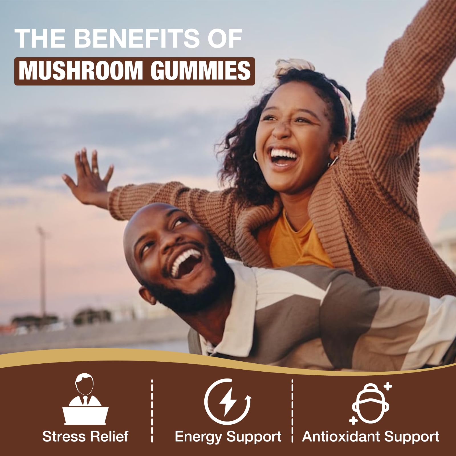 Yikecao immunity-support mushrooms illustrating natural defenses