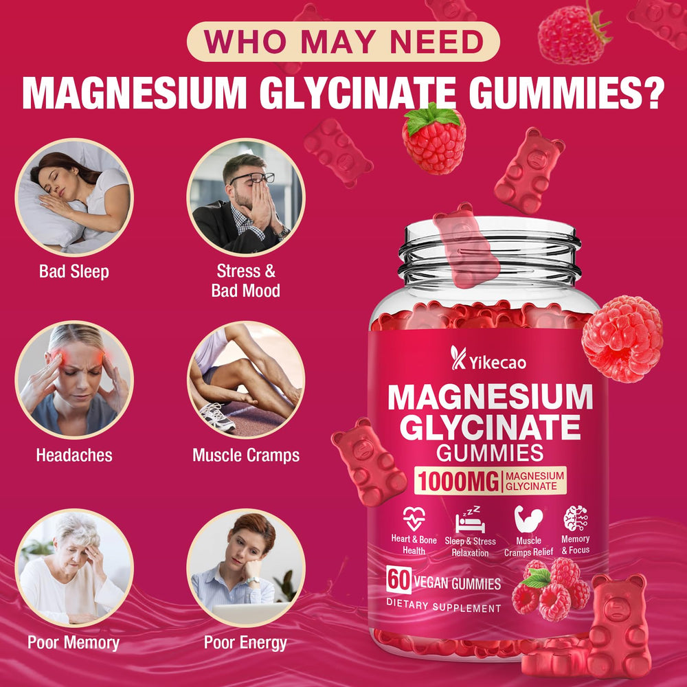 Co-factors such as vitamin D3 and calcium paired with magnesium glycinate