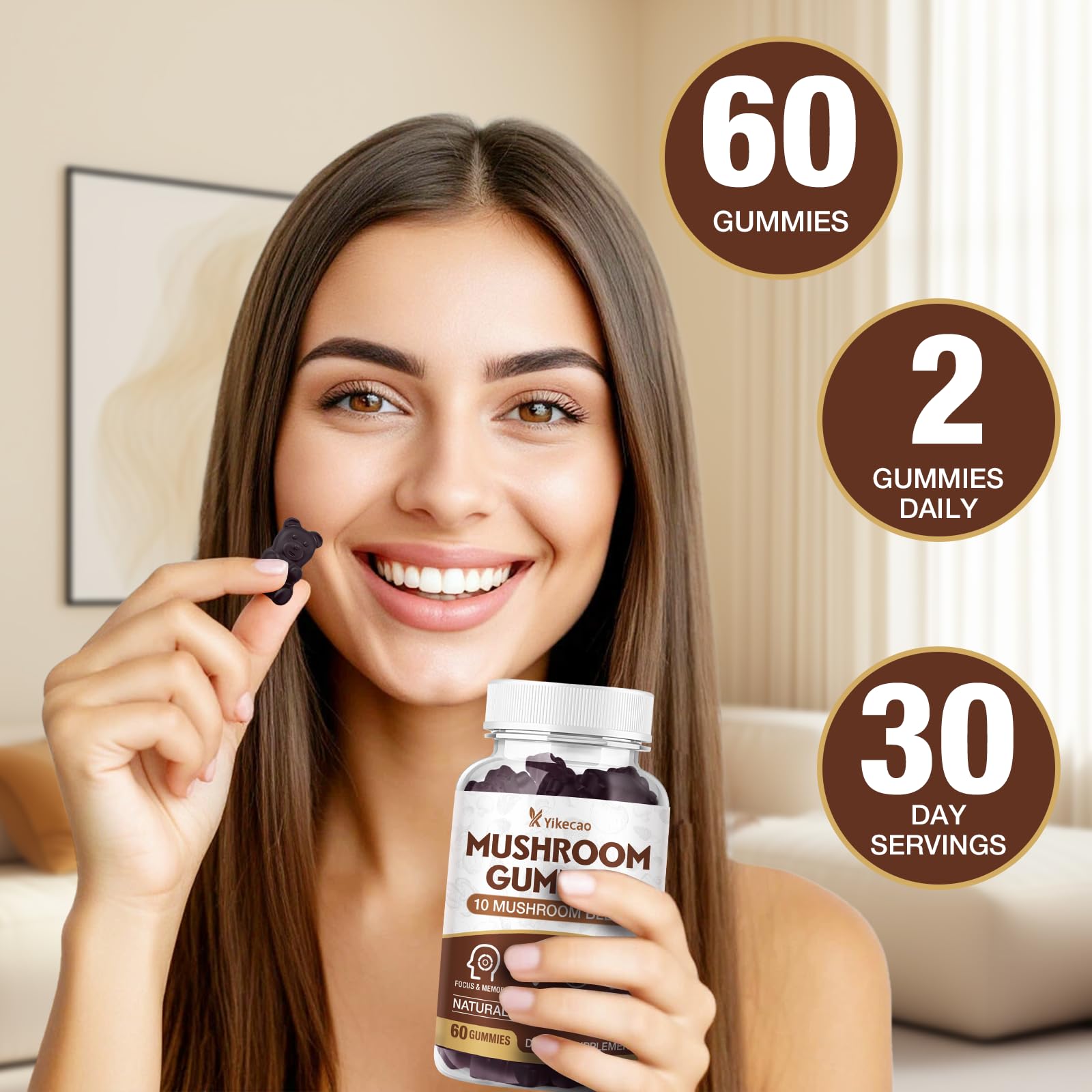 Yikecao travel-friendly gummies pack for on-the-go wellness