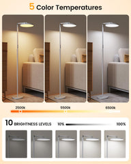 Yikola lamp featuring 5 color modes to match warm or cool moods for tasks.