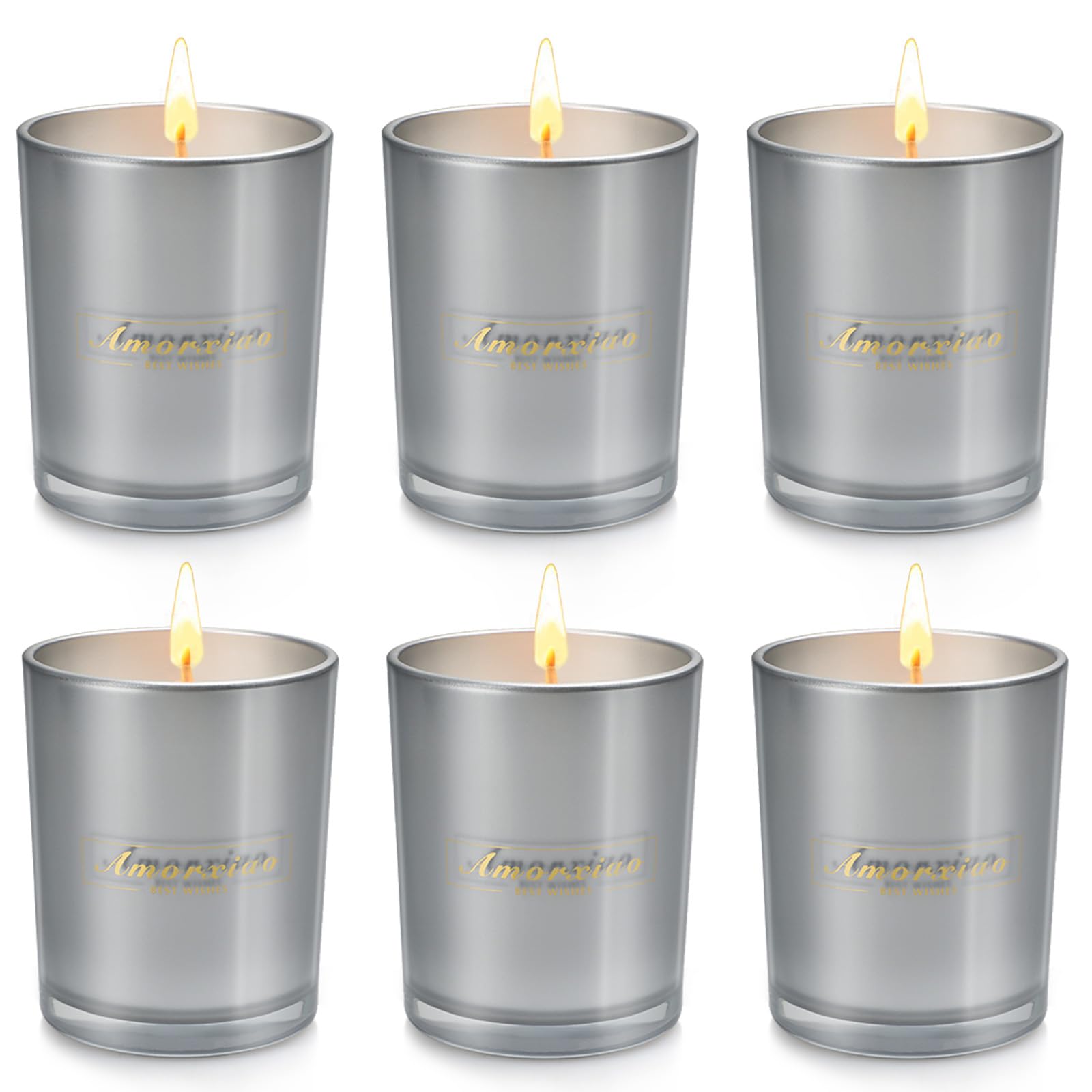 Yinuo Candle 6-pack gift set packaging, ideal for gifting and cozy home ambiance.