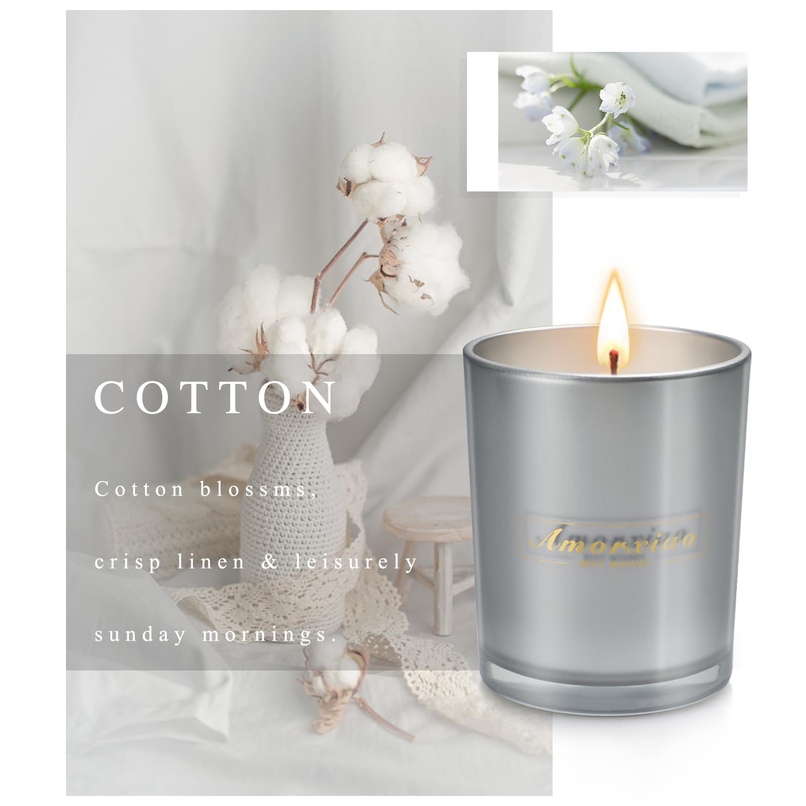 Yinuo Balsamic Spruce candle adds natural, aromatic depth to rooms.