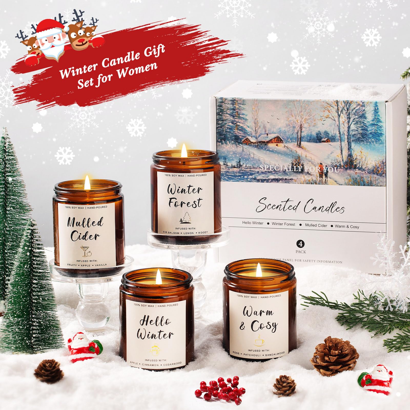 Yinuo Candle Gift Box presents ready-to-gift packaging for loved ones.