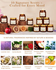 YINUO LIGHT lavender candle promotes relaxation and calm ambiance.