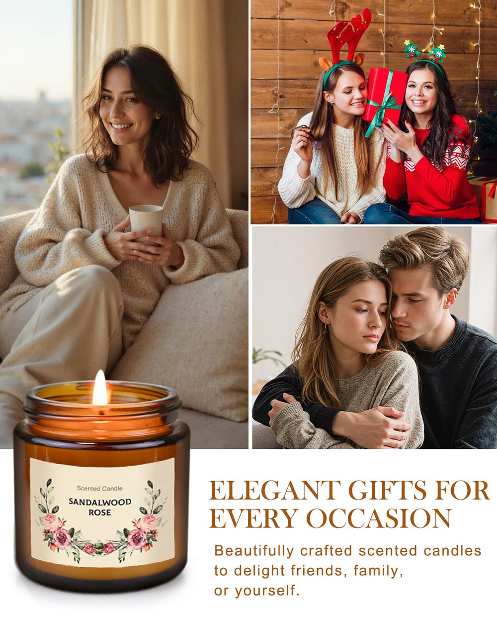 YINUO LIGHT lemongrass cinnamon-apple candle for inviting spaces.