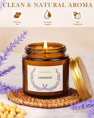 YINUO LIGHT vanilla candle creates a comforting, cozy atmosphere.