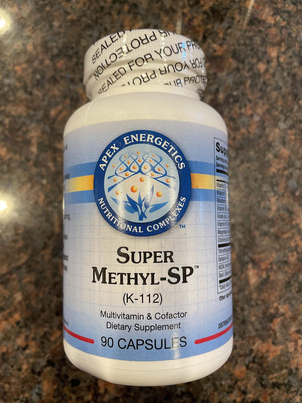 YISHIDA Super Methyl-SP bottle front view for daily wellness support