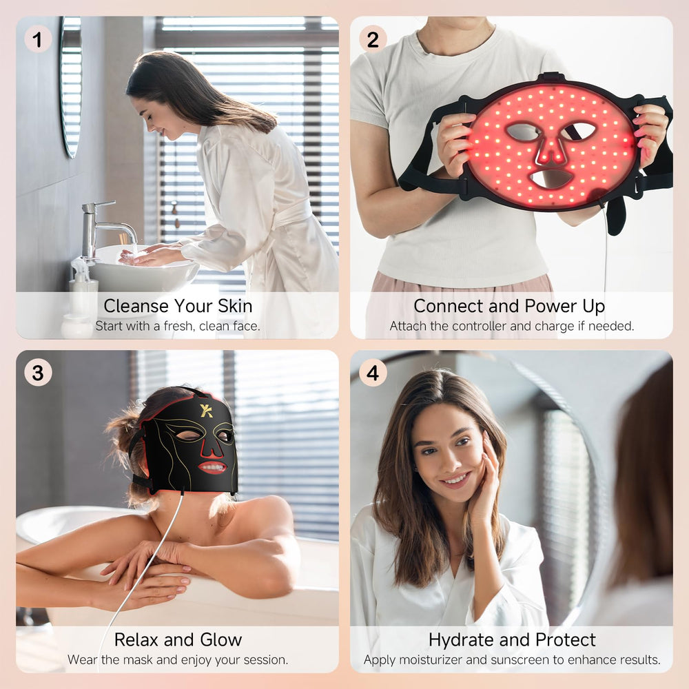 YKeluxon home skincare saves time and money compared to frequent spa visits