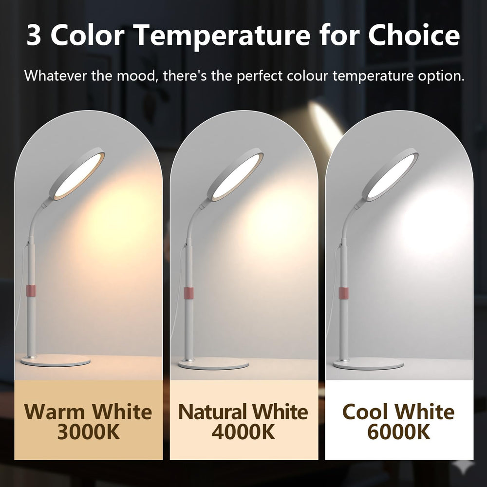 YKoliron gooseneck bend enables precise light direction.