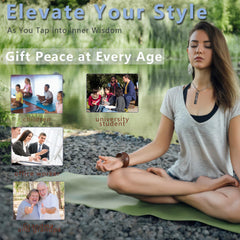 YNbaby obsidian bracelet adds grounding during meditation and calm moments.