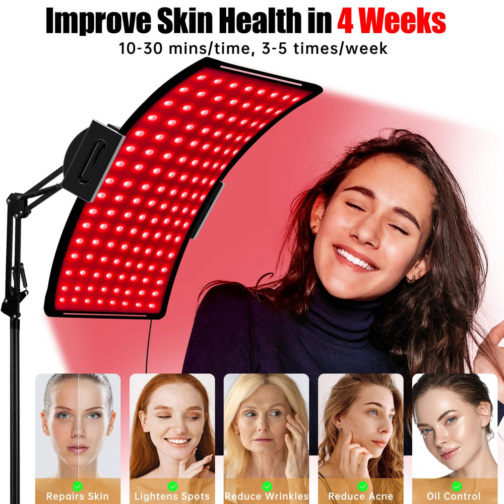 YOEYOU full body light coverage with curved design for comfortable use.