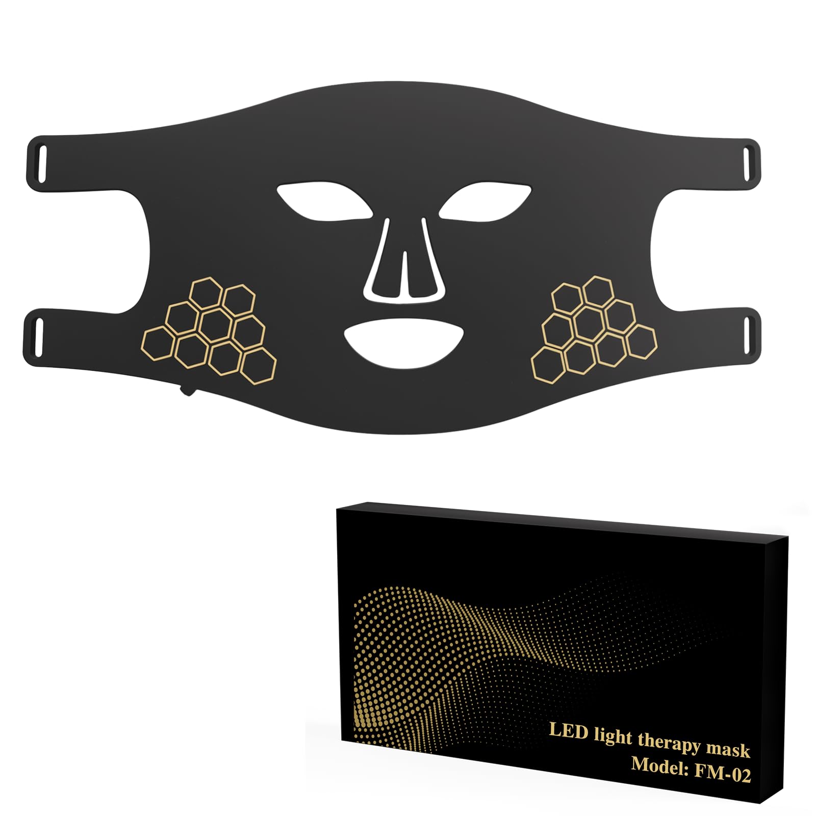 YOEYOU Red Light Mask front view for at-home skincare sessions