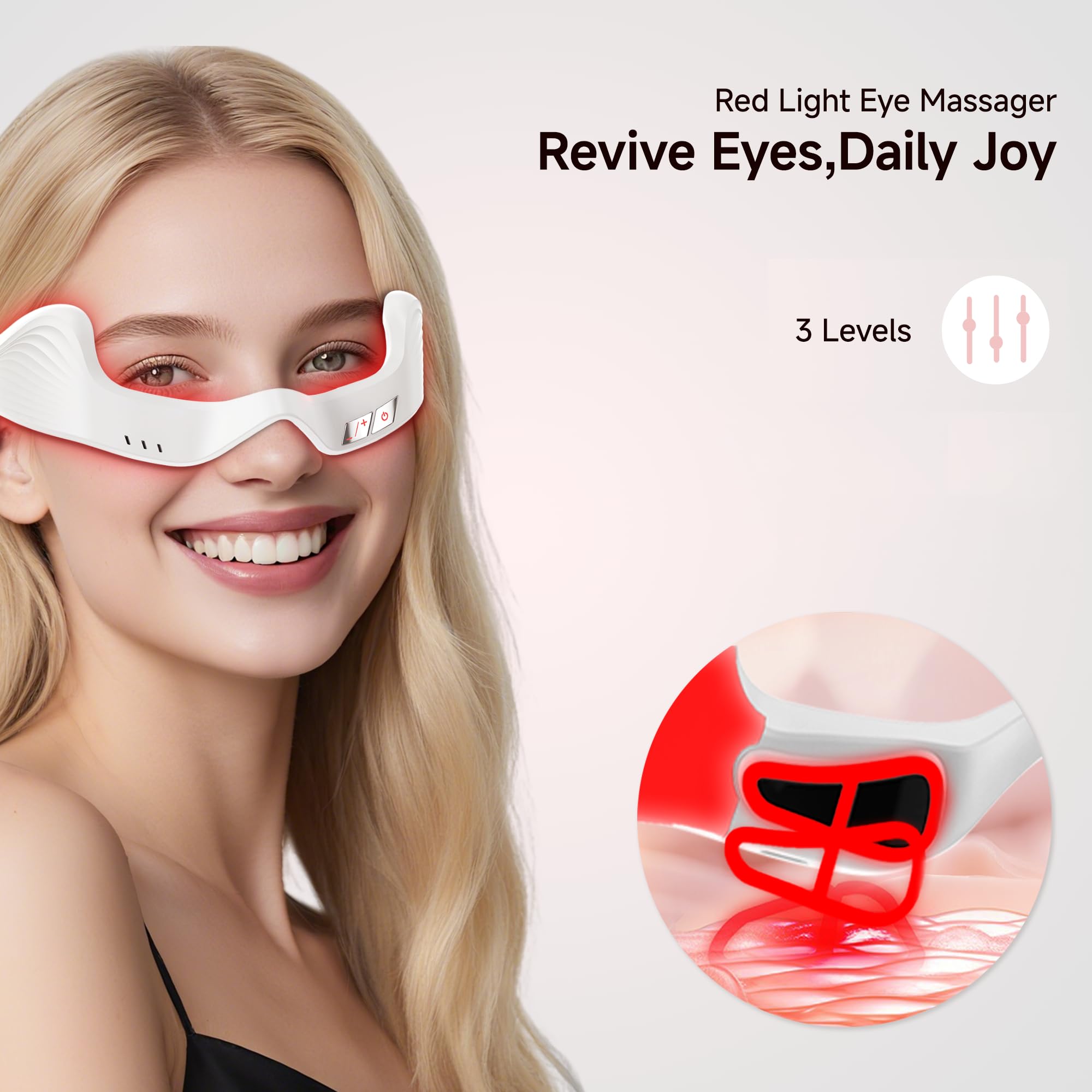 YOEYOU red light and microcurrent massage support a gentle daily routine