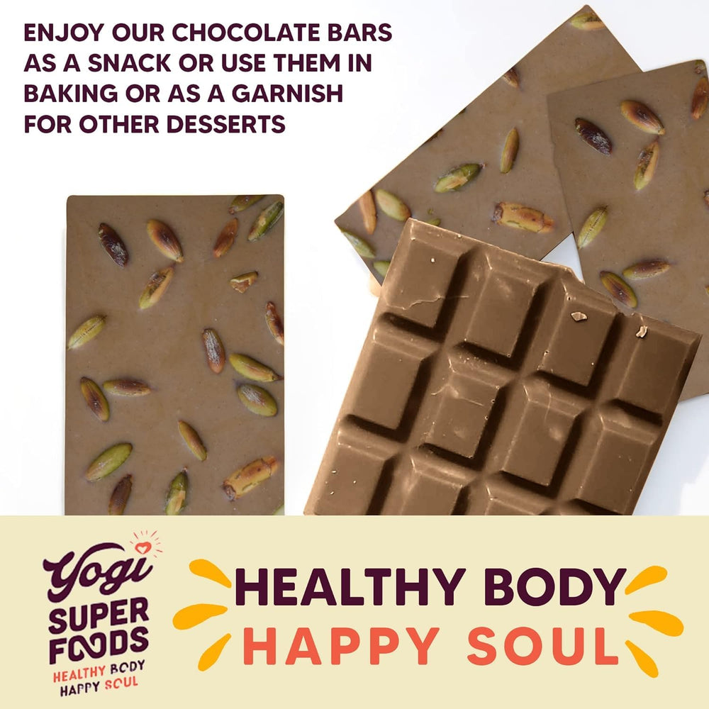 Yogi Super Foods supports sustainability and 1% profits to fight malnutrition.