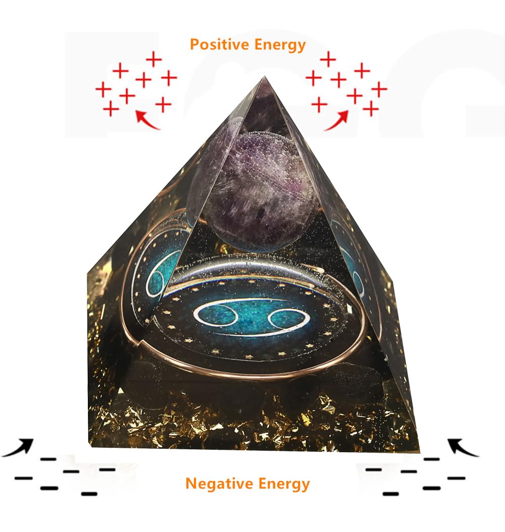 Yogmudra handmade orgone pyramid artisan quality and unique natural stones