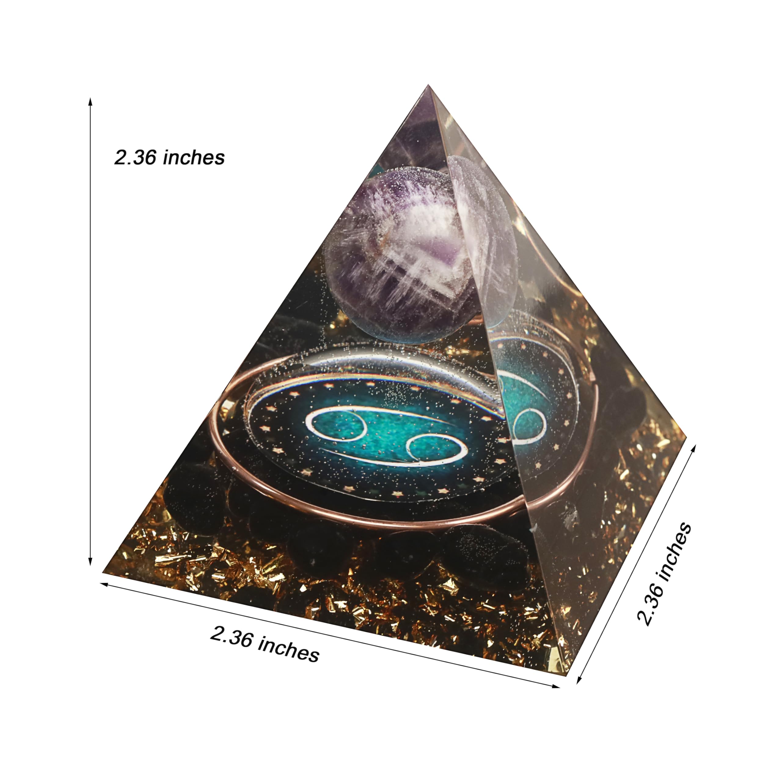 Yogmudra orgone crystal pyramid yoga meditation use for focused energy balance