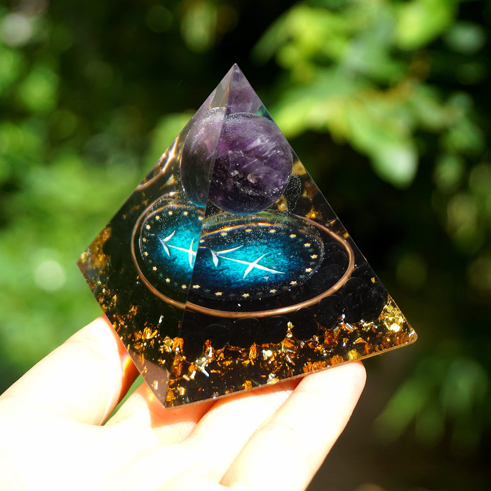 Yogmudra Sagittarius-inspired pyramid promotes calm focus during yoga and meditation