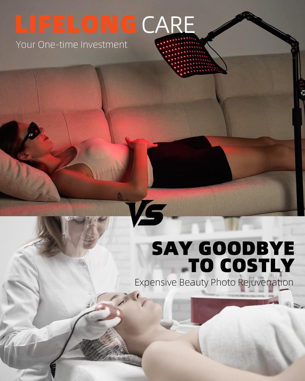 YOHOTESION adjustable metal stand for precise hands-free positioning.
