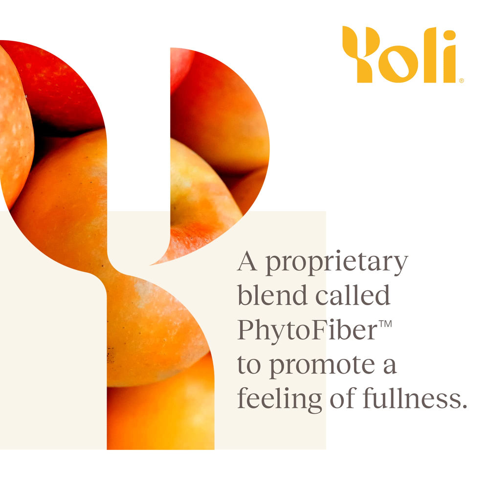 Yoli Resolve glucomannan capsules provide plant-based fullness for busy days.