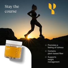 Yoli Resolve ingredient blend highlights konjac fiber for fullness.