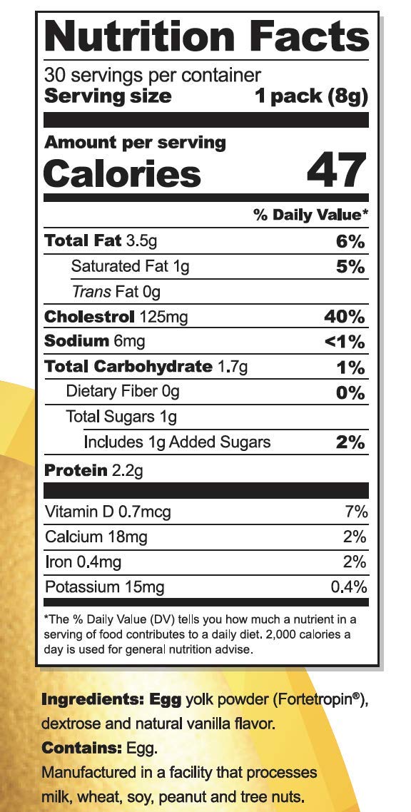 YOLKED 30-serving box for on-the-go training support.
