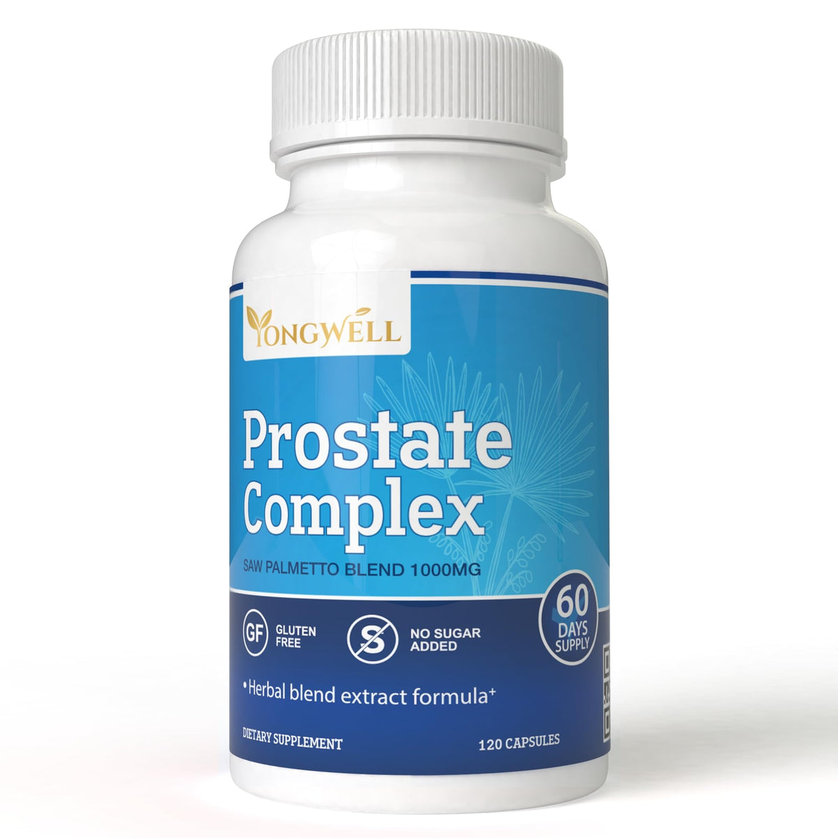 YongWell Prostate Complex bottle and capsules for daily urinary support