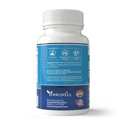 YongWell Prostate Complex label front highlighting gluten-free formula