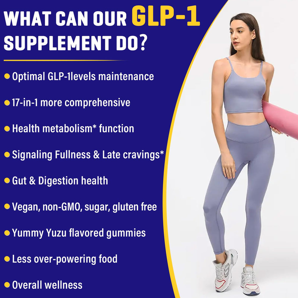 Digestive benefits imagery for Yooaseital GLP-1 Gummies with probiotic blend