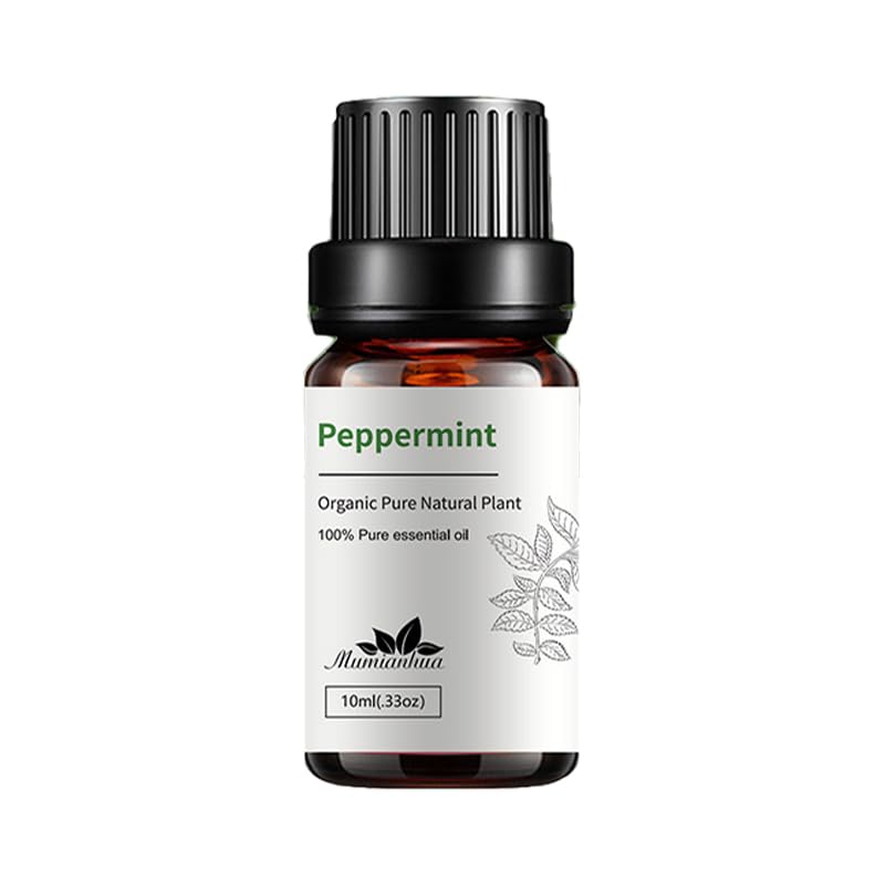 YoooJOY peppermint essential oil bottle for refreshing aroma and versatile diffuser or topical use.