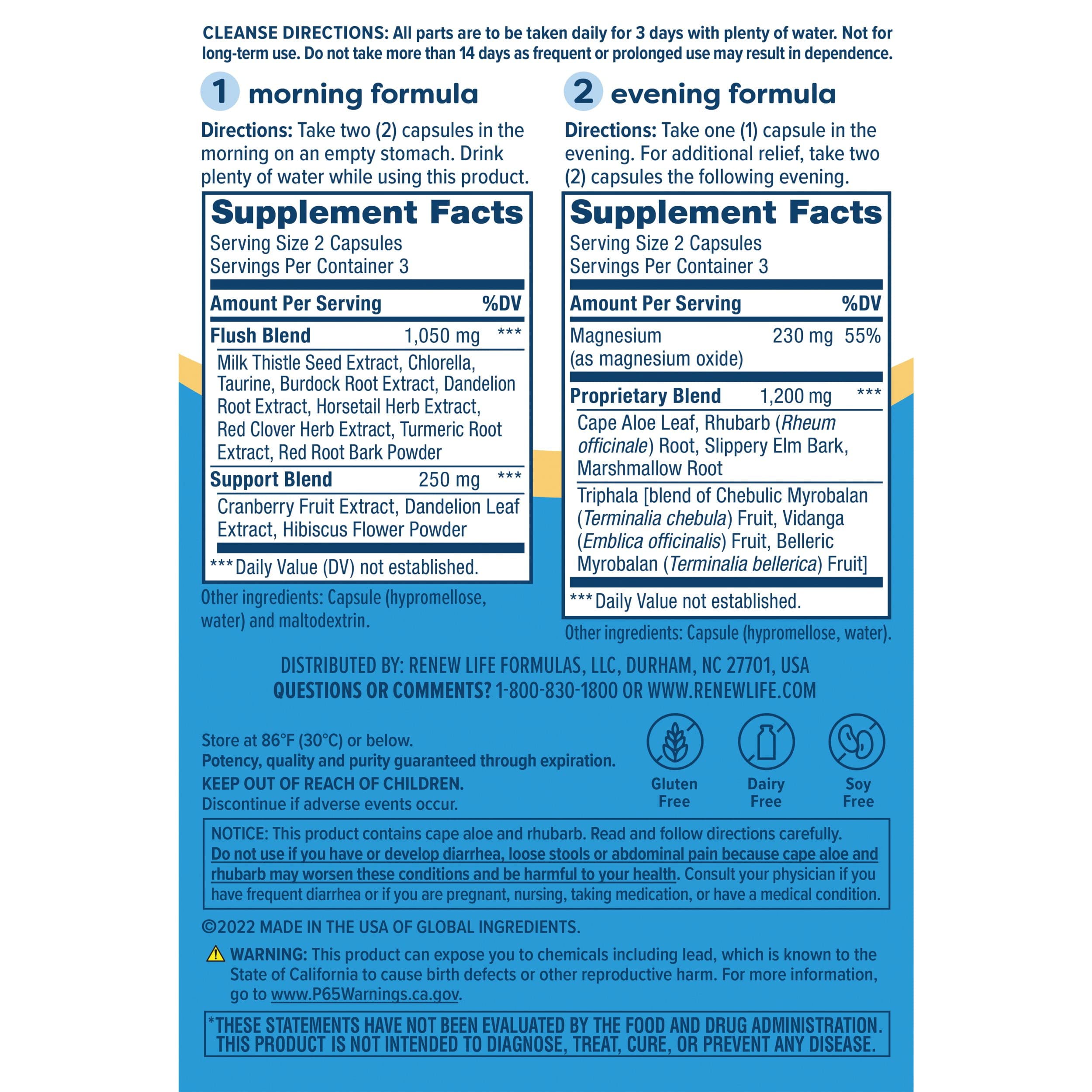 YOOZENA yhn Total Body Reset visual emphasizes digestive health and routine