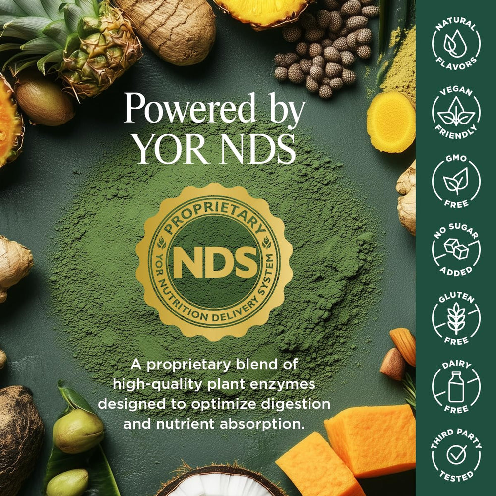 YOR Health SuperGreens third-party lab-tested for purity