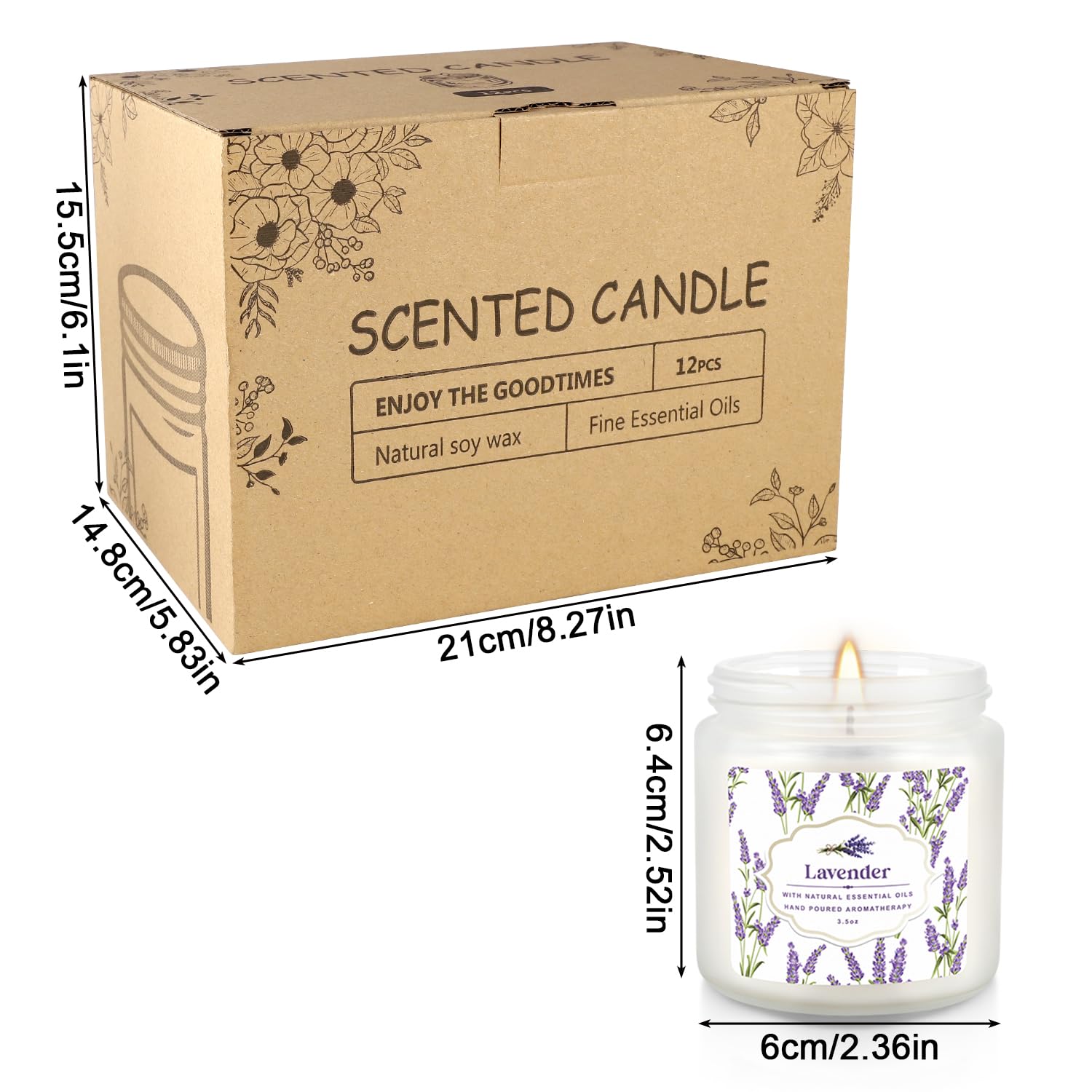 YOROXRG romantic candle enhances dining ambiance for intimate conversations.