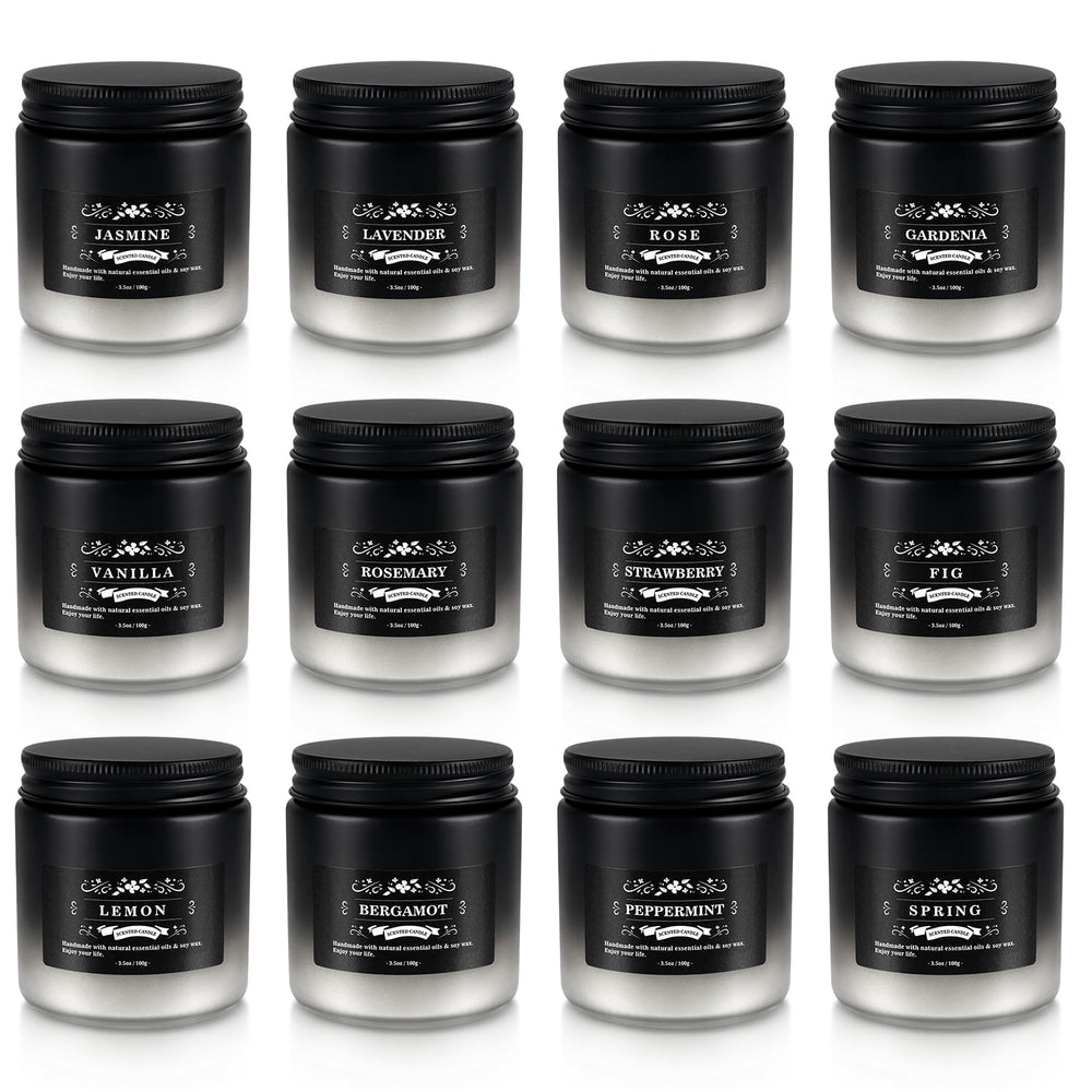 YOROXRG variety fragrances soy wax candles offer home relaxation.