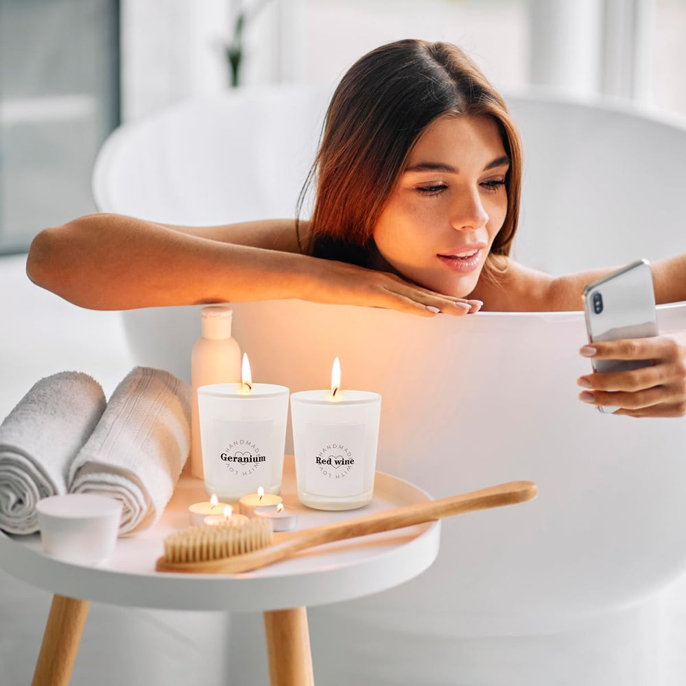 YOSICIL 3-pack gift box candle set for celebrations