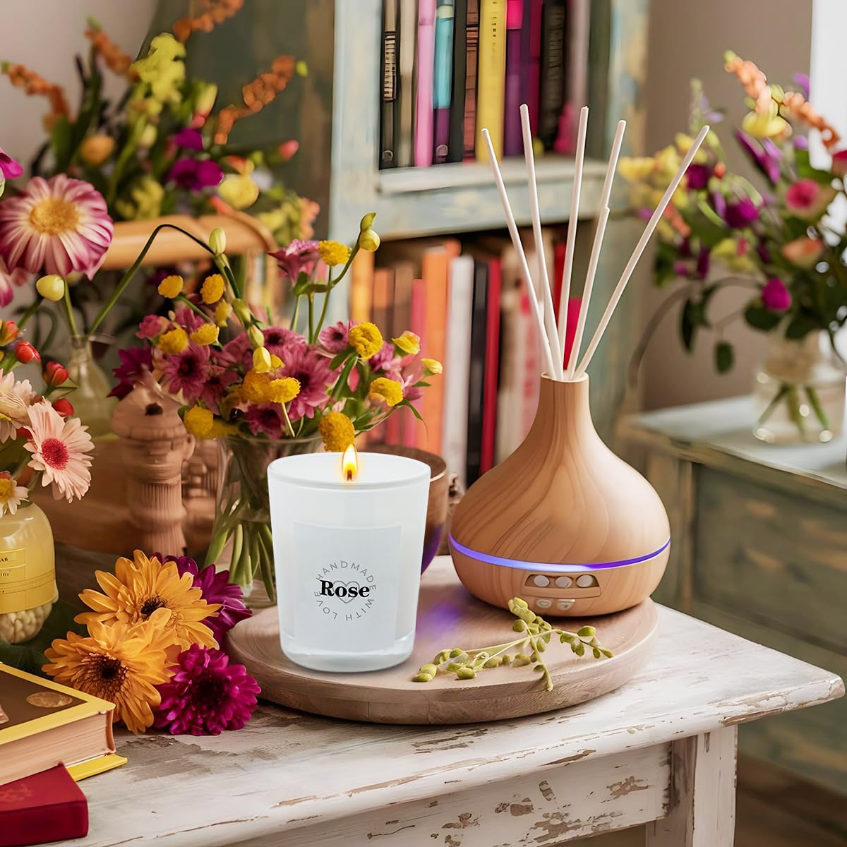 YOSICIL Travel-friendly candle set for on-the-go relaxation