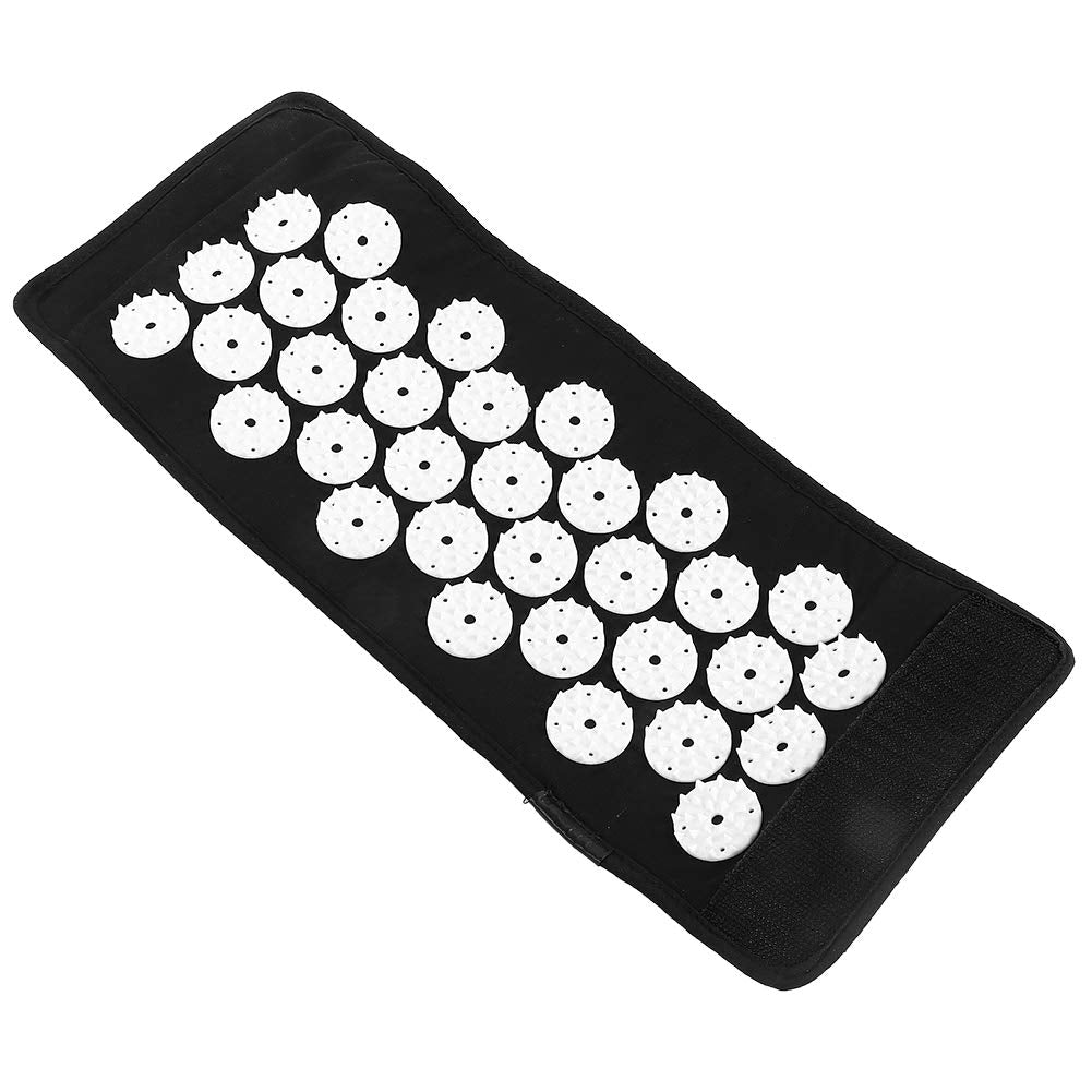 Yosoo Acupressure Wrap worn for stress relief during work