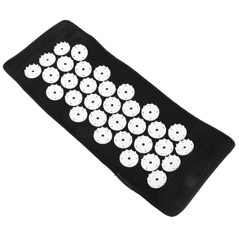 Yosoo Acupressure Wrap worn for stress relief during work