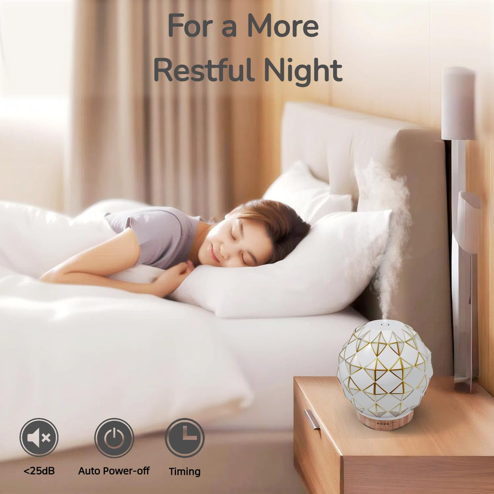 YOUENKITY cool mist diffuser dispersing fragrance evenly into the room