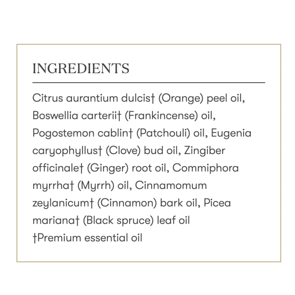 Young Living Abundance massage oil: topical use with carrier oil for calming rituals